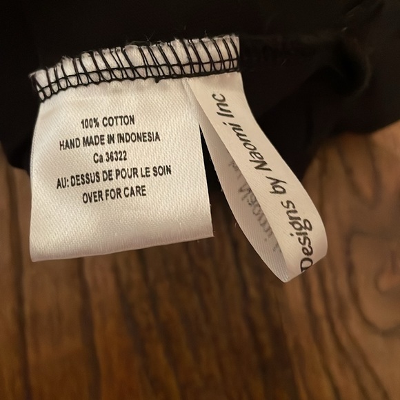 Rock ‘N Karma black tunic top with white sequins - Picture 7 of 9